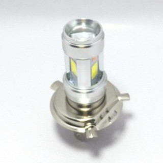 Đèn pha Led H4 /3 tim siêu sáng cho xe máy