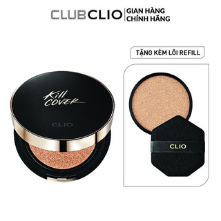 Phấn nước trang điểm clio kill cover fixer cushion spf50+ pa+++ 15g