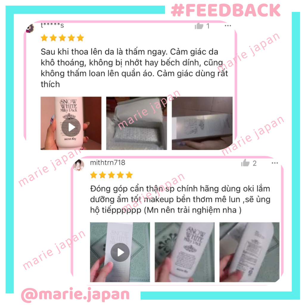 Kem Ủ Trắng Nâng Tông Da, Chống lão hóa  Secret Key Snow White Milky Pack - Hộp 200g