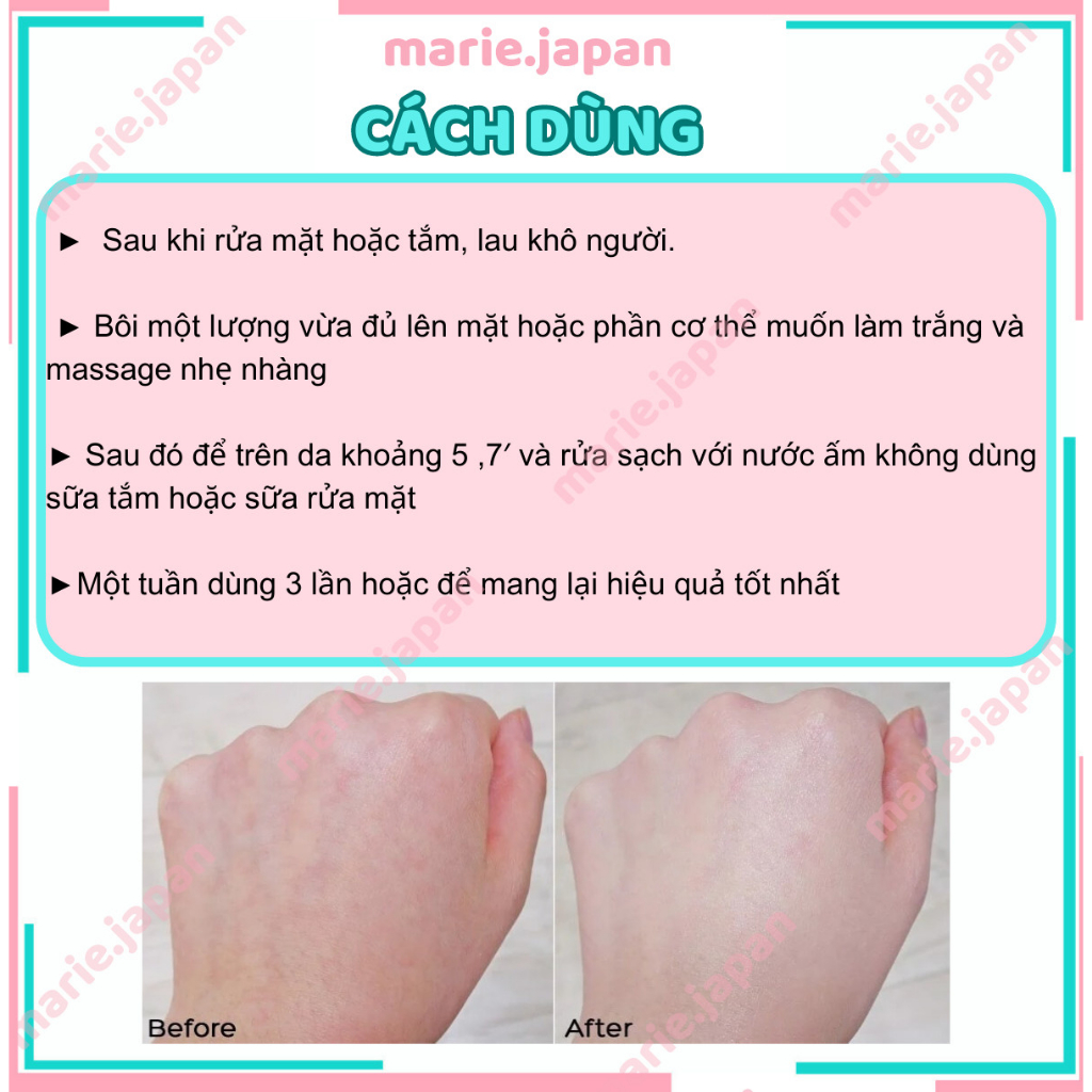 Kem Ủ Trắng Nâng Tông Da, Chống lão hóa  Secret Key Snow White Milky Pack - Hộp 200g