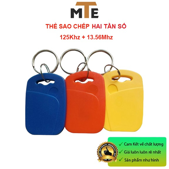 Thẻ từ RFID tần số kép 125Khz và 13.56Mhz sao chép 2 trong 1