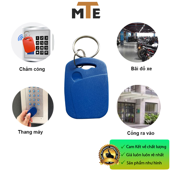 Thẻ từ RFID tần số kép 125Khz và 13.56Mhz sao chép 2 trong 1