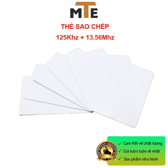 Thẻ từ RFID tần số kép 125Khz và 13.56Mhz sao chép 2 trong 1