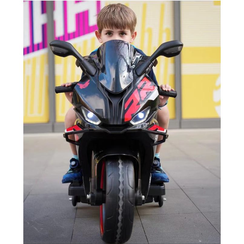 Xe Moto Điện Lớn Nhất BMW 008 Tay Ga - Ghế Da - Chân Phanh - Xe Điện Trẻ Em