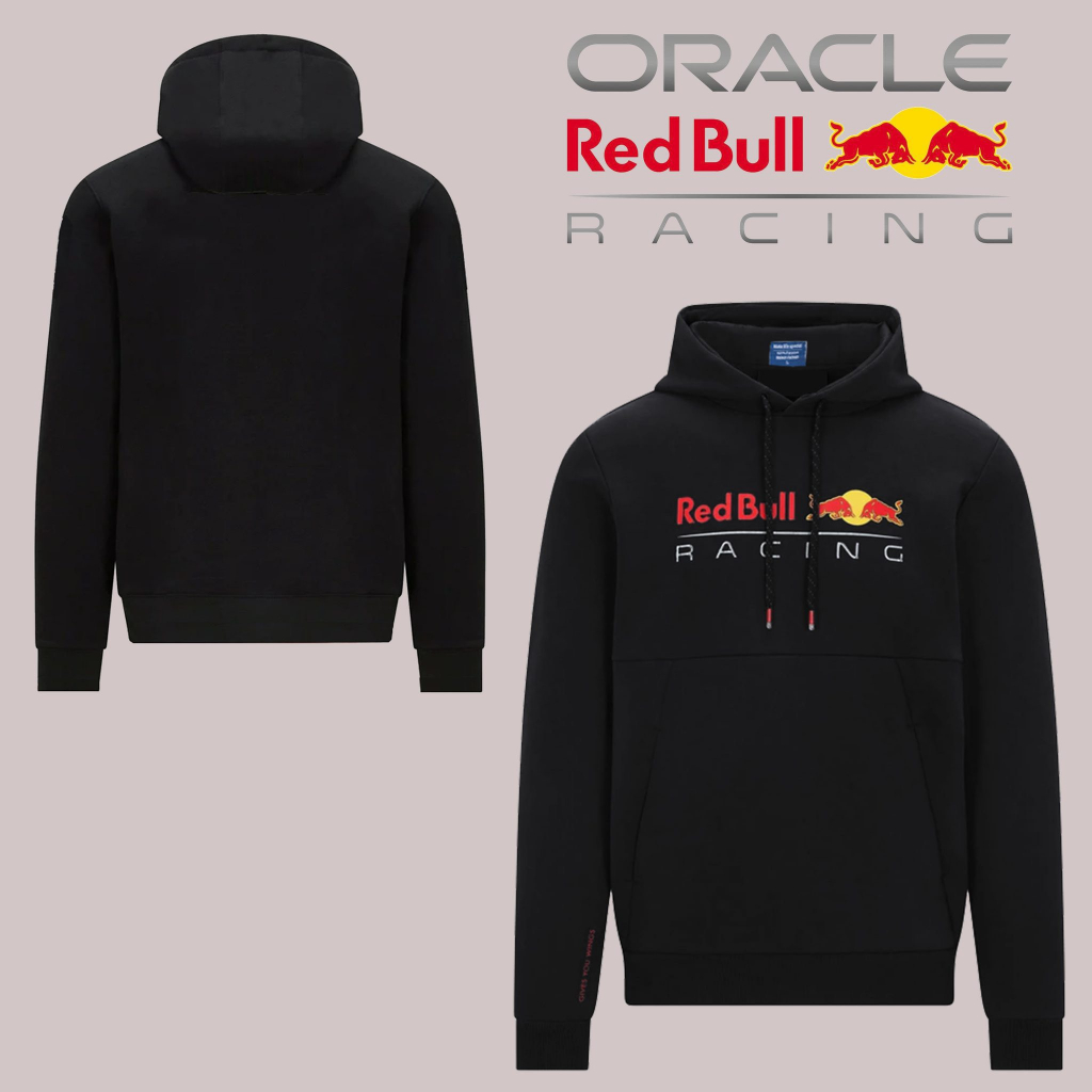 áo Hoodi Redbull in ngực 3 màu nỉ bông pha cotton mịn nhẹ