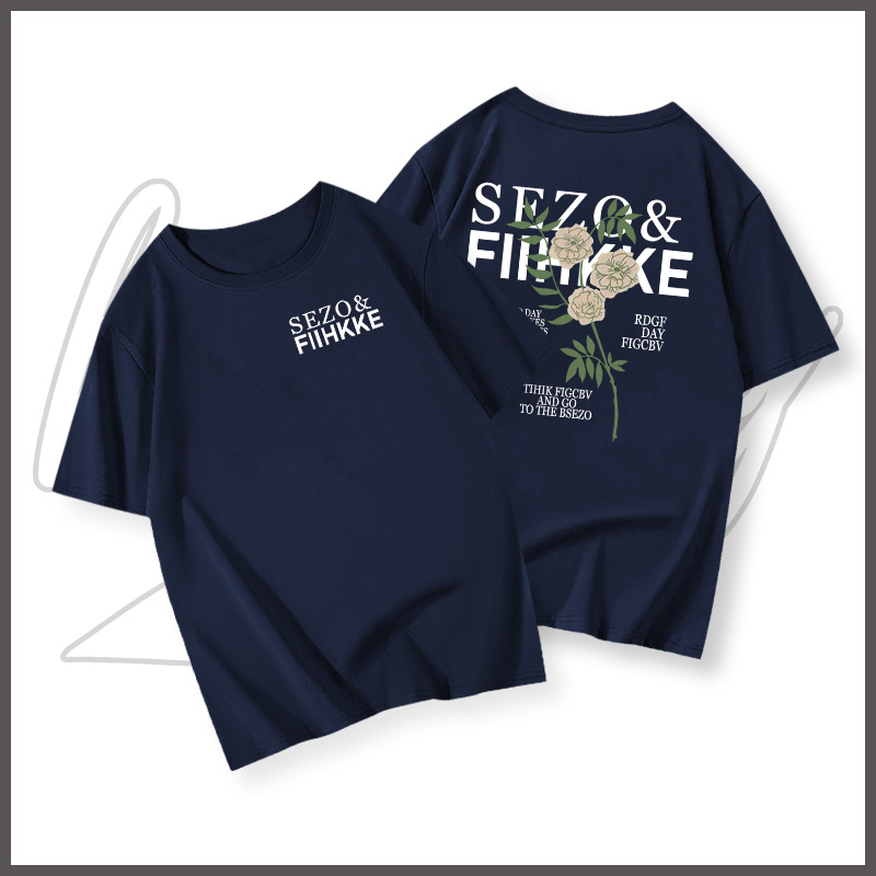 Áo thun nam trắng BEEYANBUY áo phông chất tay lỡ T-shirt unisex cổ tròn 100% cotton-Y0248