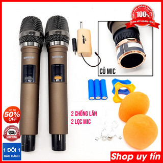  Mic Không Dây Đa Năng Shuae K10 Micro không dây Micro Hát Karaoke chất lượng giá tốt giao nhanh 