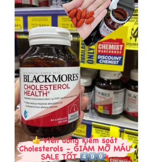 Viên uống giảm mỡ máu Blackmores Cholesterol Health