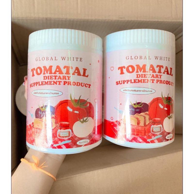 Collagen cà chua nguyên chất trắng da & giảm mụn hàng có sẵn 200g
