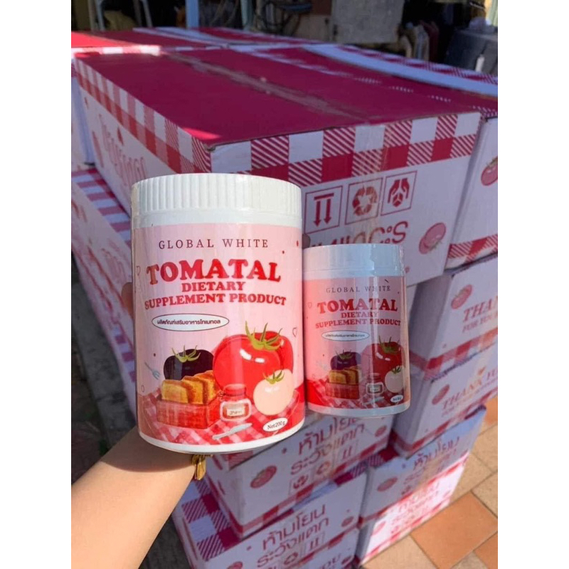 Collagen cà chua nguyên chất trắng da & giảm mụn hàng có sẵn 200g