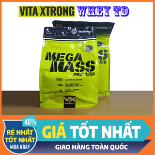 Sữa Tăng Cân Mega Mass VitaXtrong 2Kg7 vị Socola - Tăng cân tăng cơ nhanh chóng