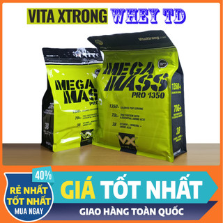 Sữa Tăng Cân Mega Mass 12lbs 5.6kg VitaXtrong - Tăng cân tăng cơ nhanh chóng