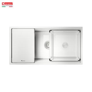 Chậu rửa nhỏ inox Konox Colander CD03 bề mặt chống xước - Phụ kiện chậu rửa