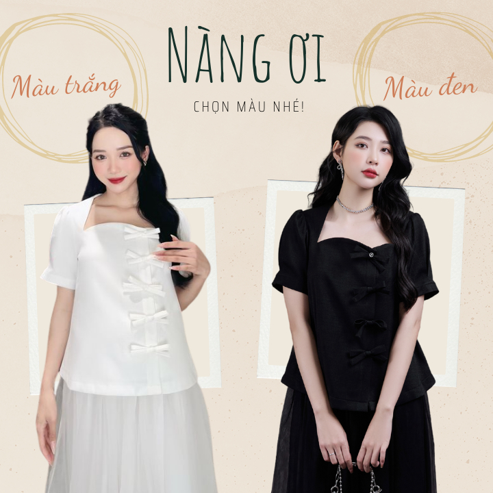 Áo Bầu Kiểu Bigsize Phối Chân Váy Bầu Chất Vải Lưới Lót Lụa Mềm Mại Glam Nest AS037