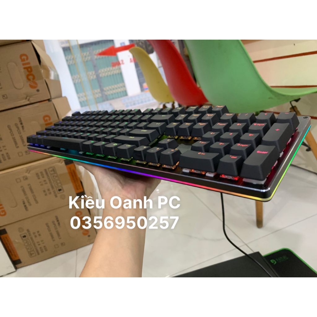 BÀN PHÍM CƠ QUANG HỌC CHÍNH HÃNG TOMATO TEAMWOLF/CHỐNG NƯỚC - Chính hãng Bảo hành 12 tháng