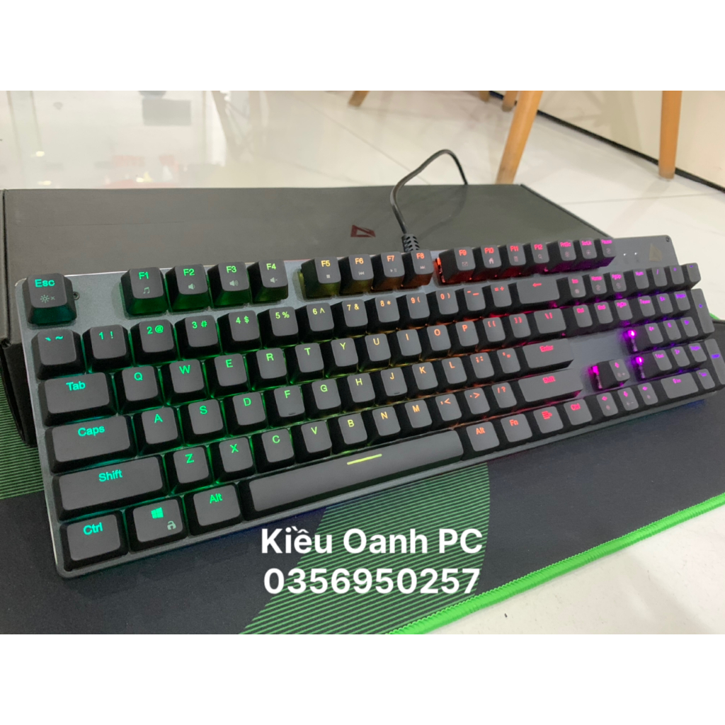 BÀN PHÍM CƠ QUANG HỌC CHÍNH HÃNG TOMATO TEAMWOLF/CHỐNG NƯỚC - Chính hãng Bảo hành 12 tháng