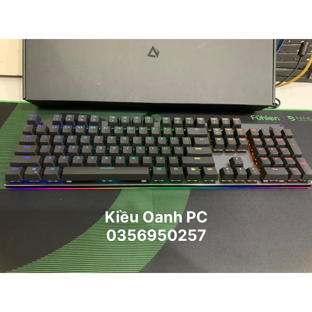 BÀN PHÍM CƠ QUANG HỌC CHÍNH HÃNG TOMATO TEAMWOLF/CHỐNG NƯỚC - Chính hãng Bảo hành 12 tháng