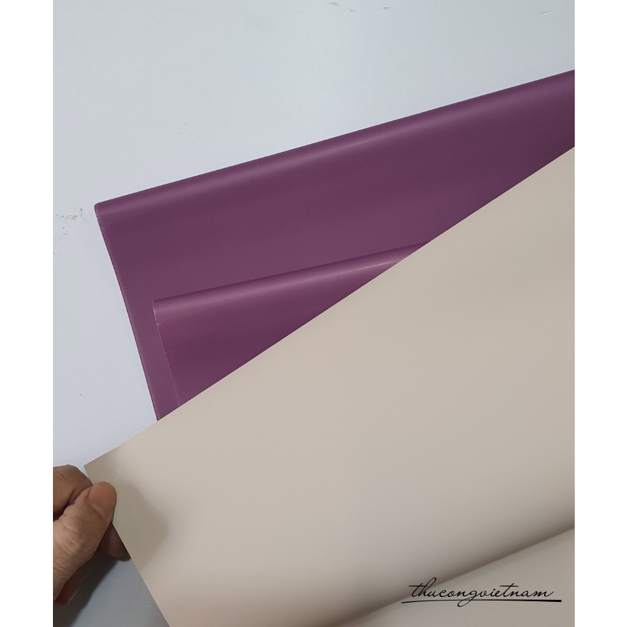 Giấy gói trơn 2 mặt khổ 58*58 cm