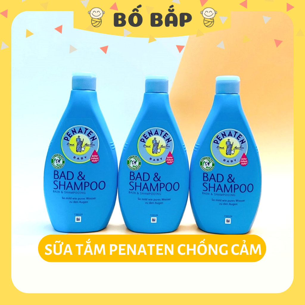 Sữa Tắm Penaten 2in1 ⚡𝟭𝟬𝟬% CHÍNH HÃNG⚡ Chống Cảm Cúm Cho Bé 400ml (Đức) - Dịu Nhẹ Với Làn Da Của Bé