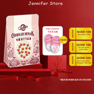 [Chính Hãng ] Viên Kẹo Socola Giảm Cân Đan Mạch An Toàn Chocolate Vægttab Hồng 40 viên