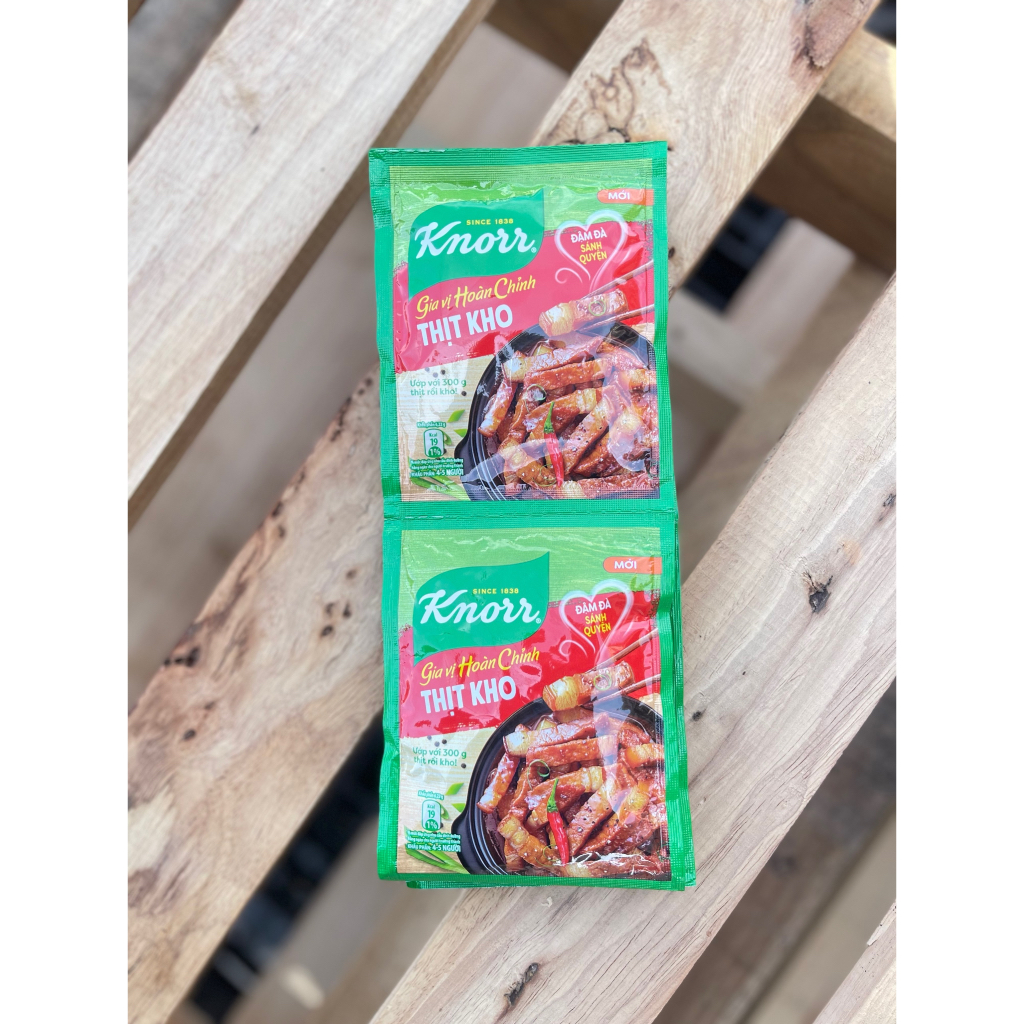 Hạt nêm Knorr  - Canh chua - Cá kho - Thịt kho - Thịt kho tàu