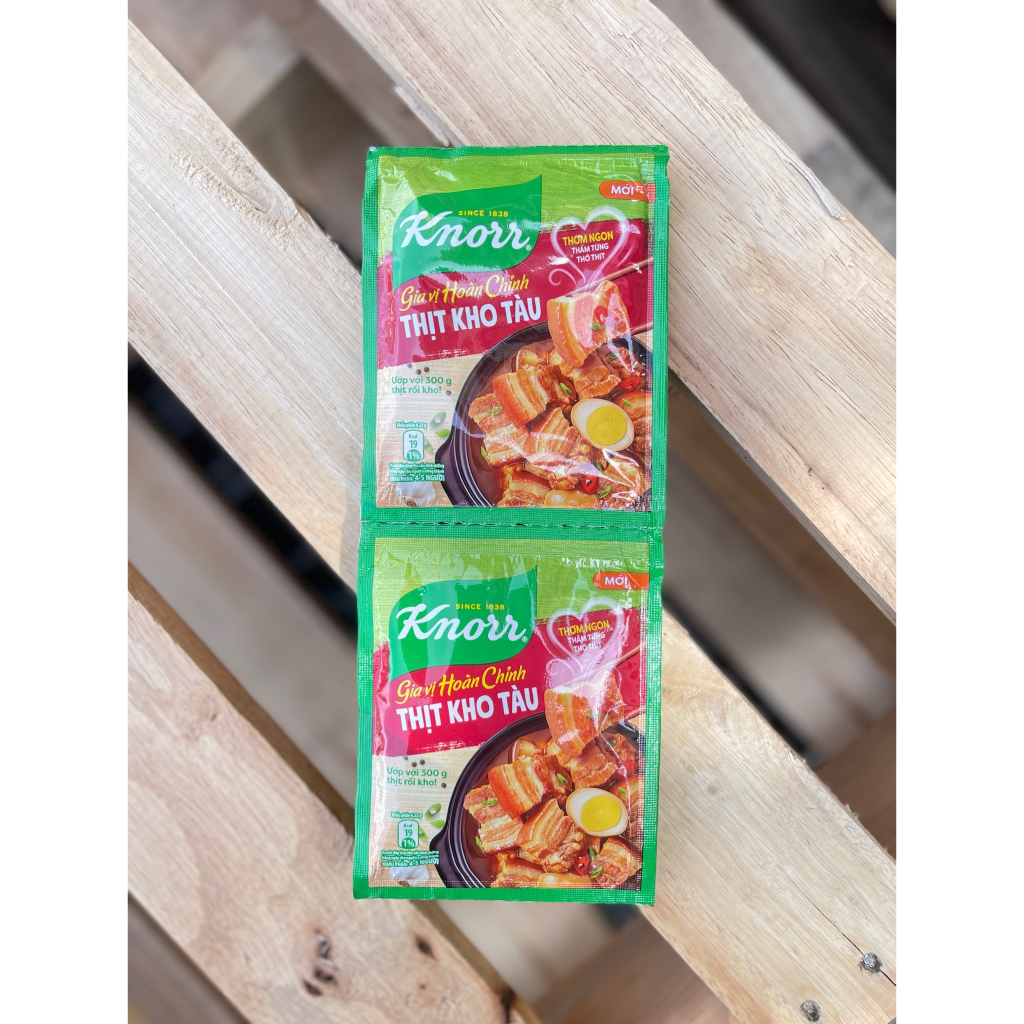 Hạt nêm Knorr  - Canh chua - Cá kho - Thịt kho - Thịt kho tàu
