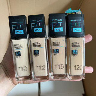 Kem Nền Kiềm Dầu Fit Me Maybelline 30ml có vòi độ che phủ cao sử dụng trong makeup {Chính Hãng }