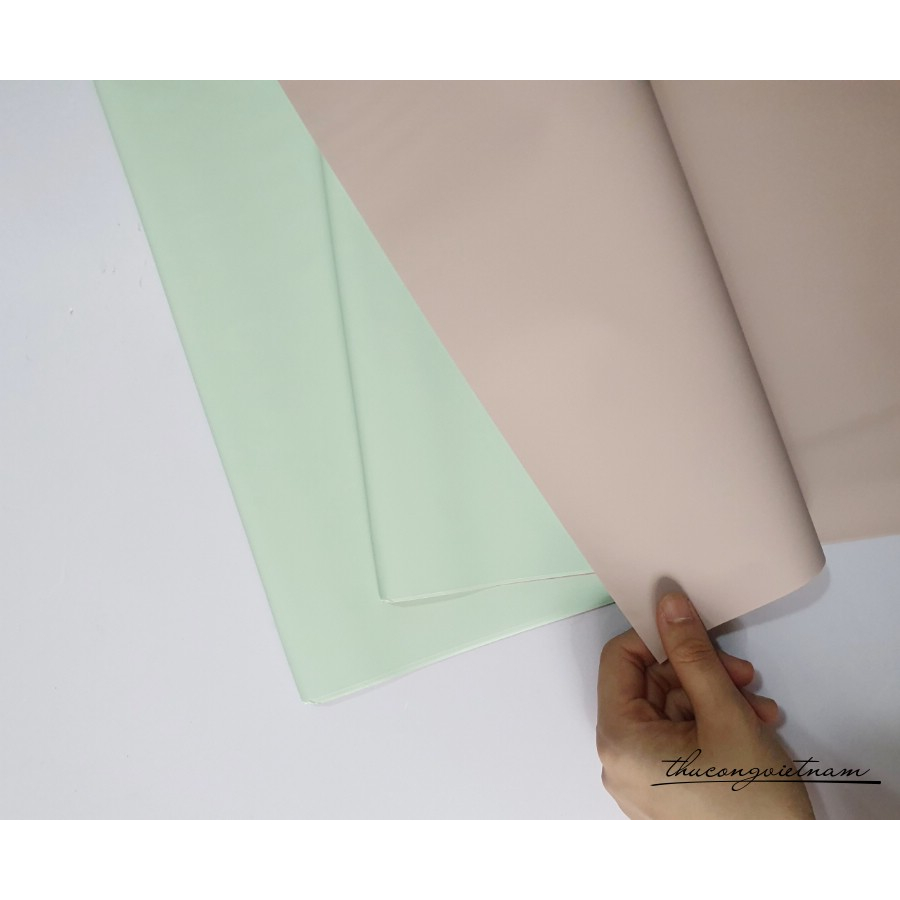 Giấy gói trơn 2 mặt khổ 58*58 cm
