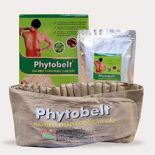 ĐAI ĐEO THẢO DƯỢC GIA TRUYỀN CAO CẤP PHYTOBELT giảm đau nhức cơ xương khớp, đau lưng không dùng điện, không dùng vi sóng