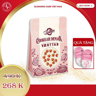 Viên Kẹo Socola Giảm Cân Đan Mạch An Toàn Chocolate Vægttab Hồng 40 viên