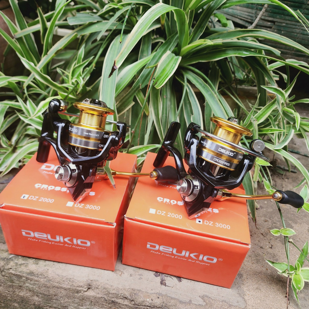 Máy Câu Cá Máy Câu Dekio CrossFires DZ 2000 - 3000 -4000-5000-6000-7000 đồ câu cá