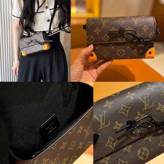 Túi đeo chéo Lv Steamer Radiant Sun size 18cm fullbox nam châm xinh W266-18