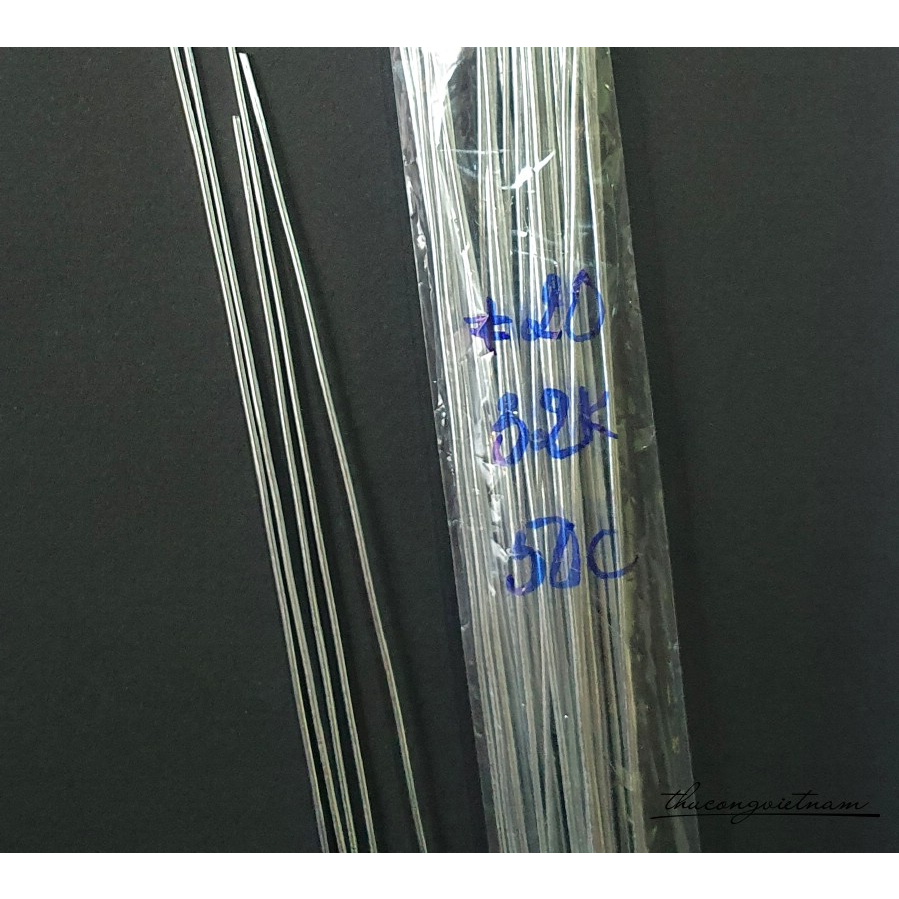 Kẽm cành bạc dài 40cm 50 cây