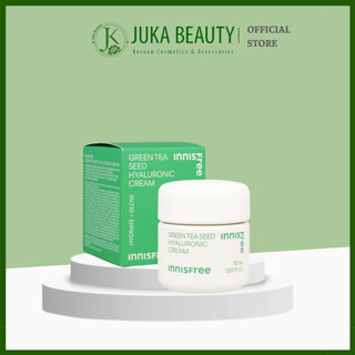 Kem dưỡng trà xanh Innisfree Green Tea Seed Cream Tri-biotics 5-Hyaluronic Acid / HYALURONIC Cream 50ml