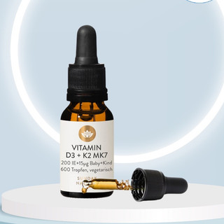 Vitamin d3 k2 mk7 sunday natural đức, vitamin cho bé 20ml