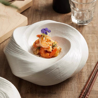 Đĩa trang trí sáng tạo, bát đĩa decor nhà hàng