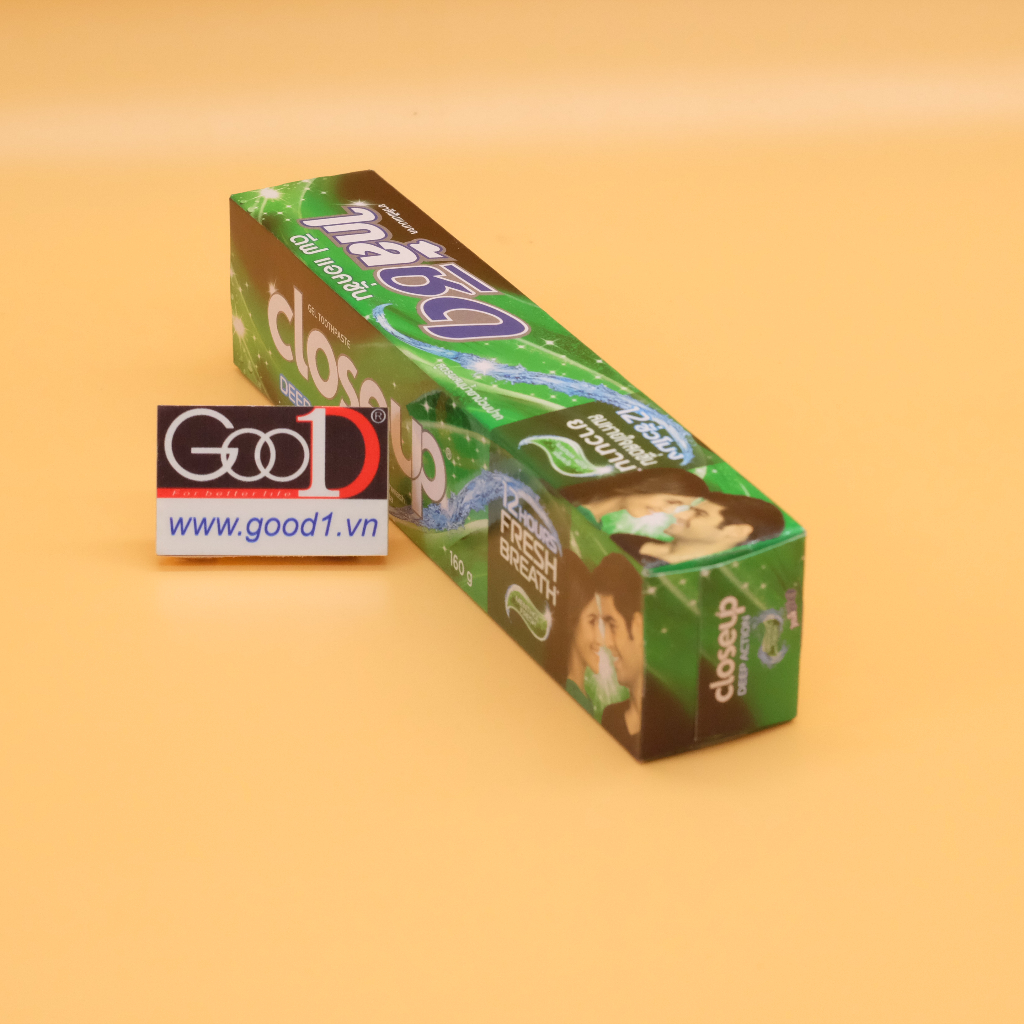 Kem Đánh Răng Closeup Thái Lan 30g- 160g Hương Bạc Hà The Mát