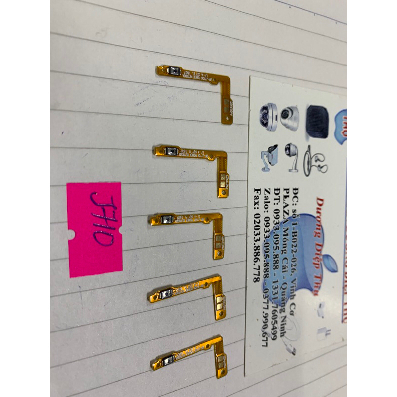 Cáp nút nguồn j710