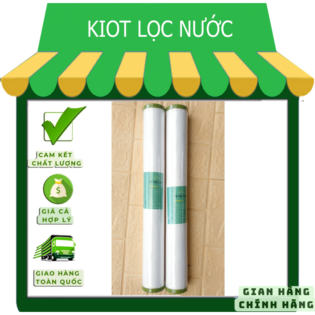Lõi bông 20 inch có đầu bịt