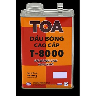Dầu bóng cao cấp toa t-8000 chuyên gỗ