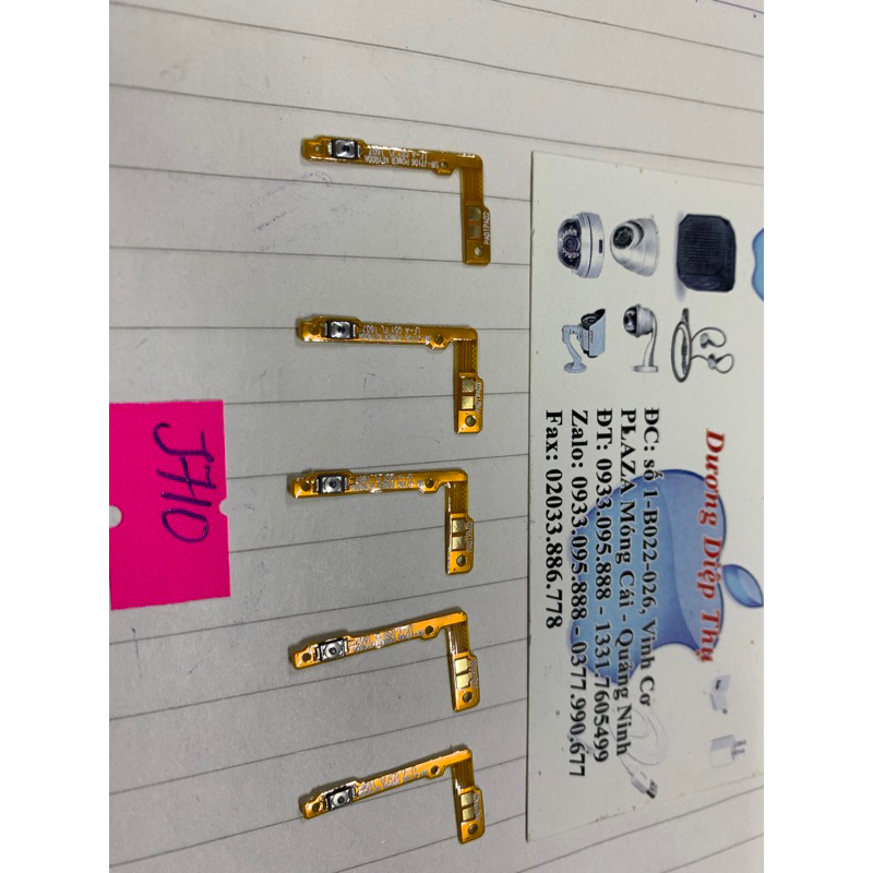 Cáp nút nguồn j710
