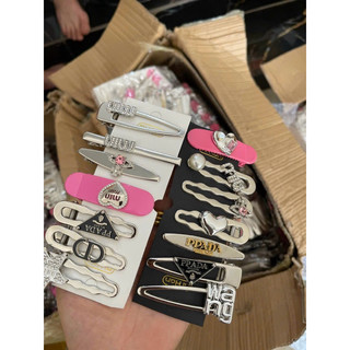 set 7 kẹp tóc Black Pink cực trend