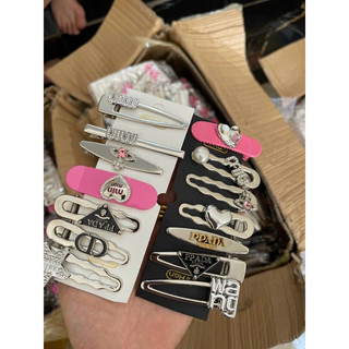 set 7 kẹp tóc Black Pink cực trend