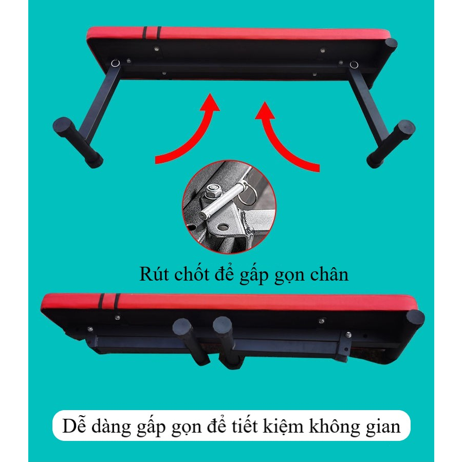 Ghế băng tập tạ Kingbox AC-5002 - Vivasport