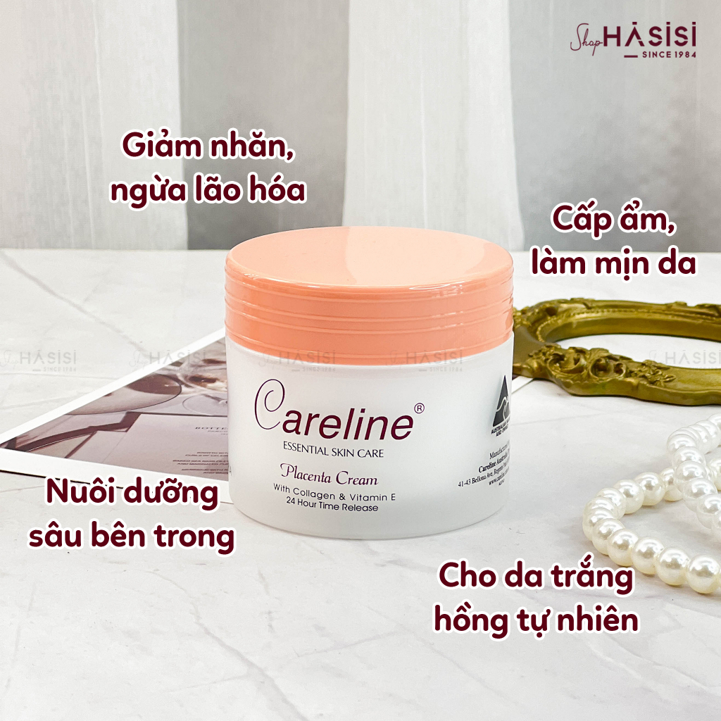 Kem Dưỡng Ẩm Cừu CARELINE ESSENTIAL SKIN CARE PLACENTA CREAM 100ml