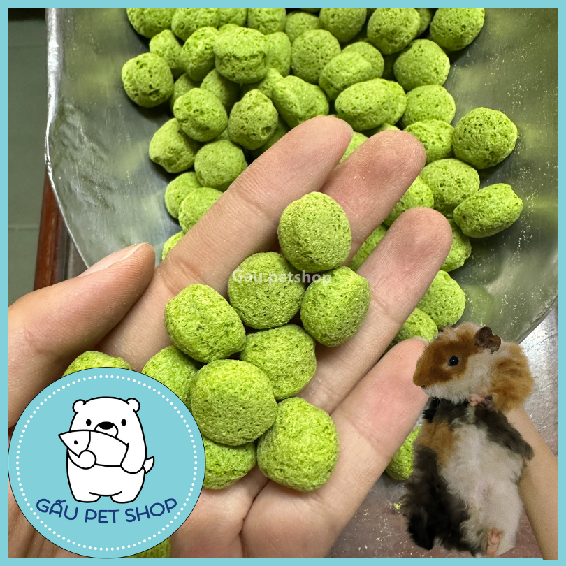 Bánh cỏ mài răng rau củ cho Hamster, Thỏ, Bọ ú, Chinchila,… - Gaupetshop