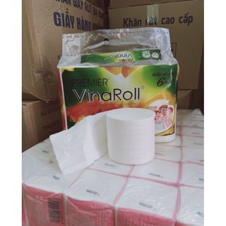 ( GIÁ SỈ) GIẤY VỆ SINH VINAROLL 6 CUỘN