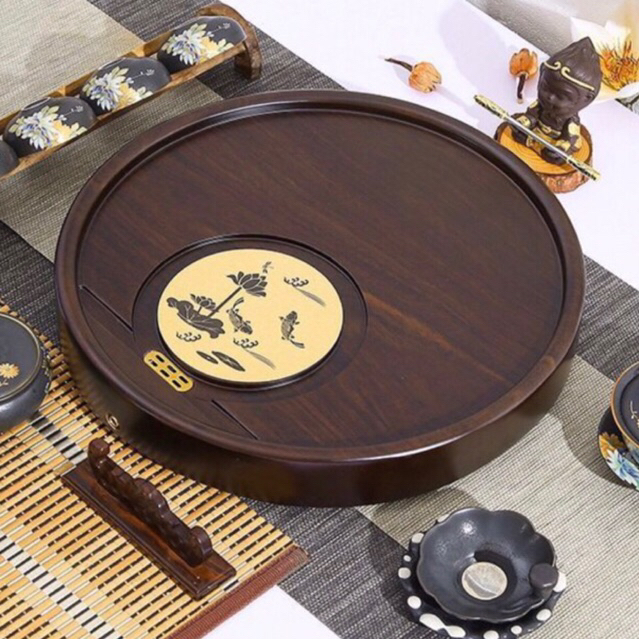 Khay Trà Tròn 35 x 35 x 4,5