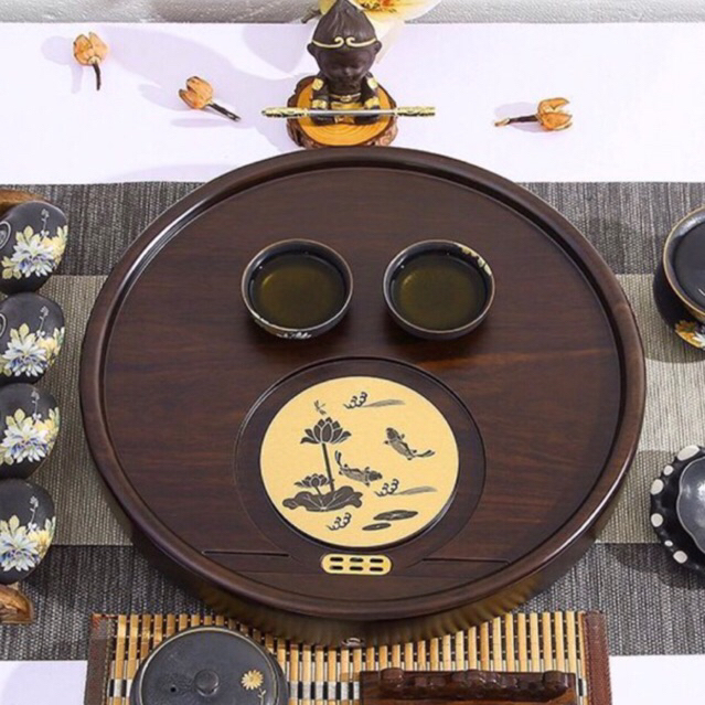 Khay Trà Tròn 35 x 35 x 4,5