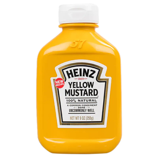Mù Tạt HEINZ Mỹ 255g - Heinz Yellow Mustard